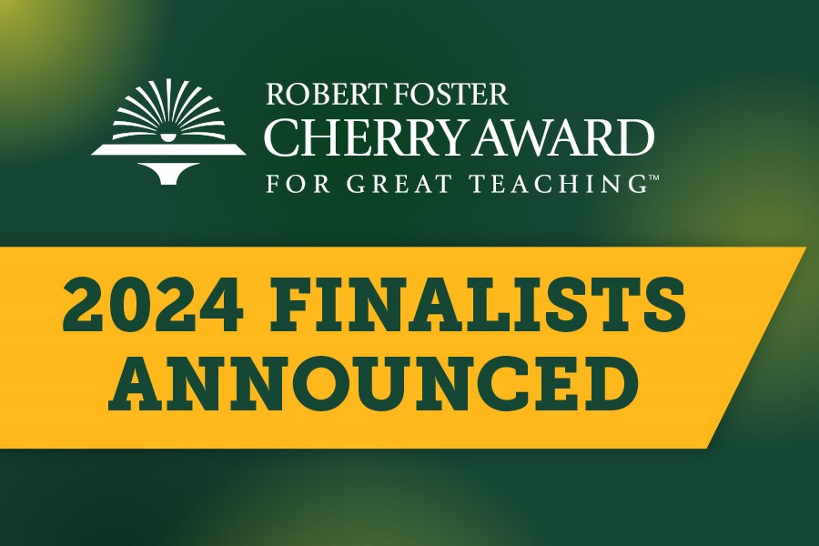 2024 Finalists announced for the Robert Foster Cherry Award for Great Teaching