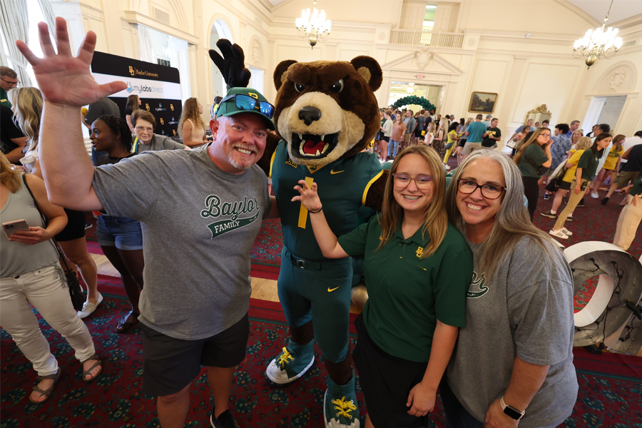 A Family Gathers in Barfield Drawing Room on Family Weekend