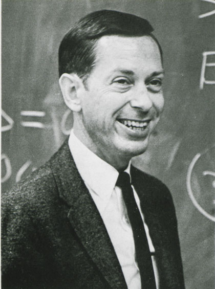 Dr. Roger E. Kirk in his early years on the Baylor faculty