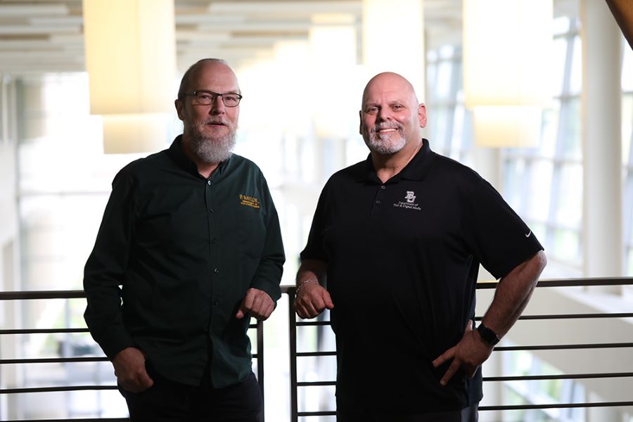 Baylor film and digital media professors Michael Korpi and Corey Carbonara