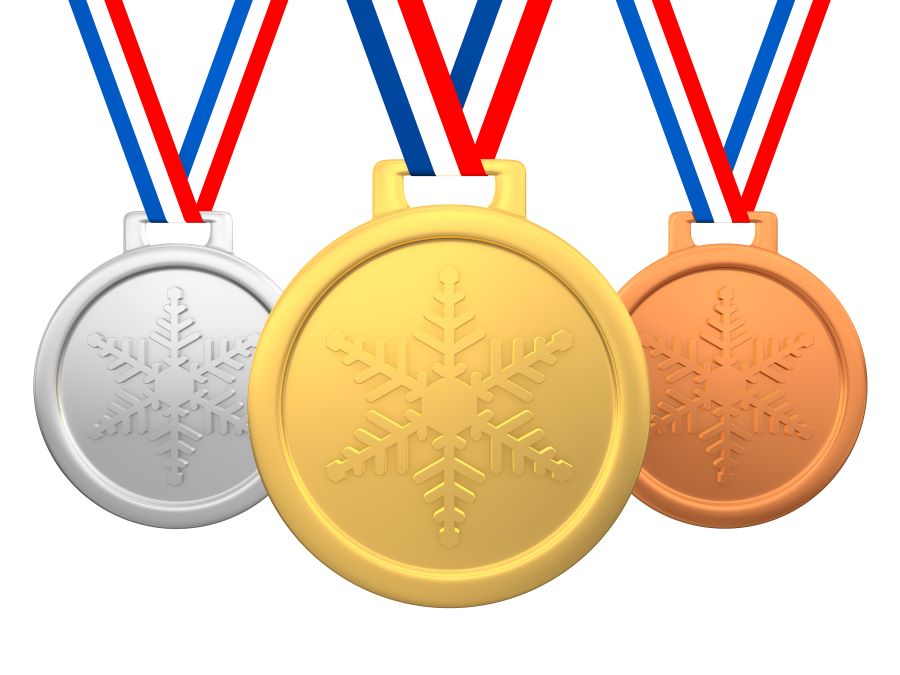 Olympic style medals