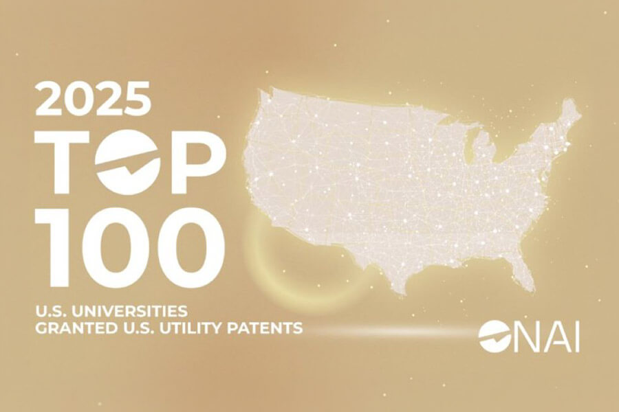 2025 Top 100 U.S. Universities Granted U.S. Utility Patents - NAI