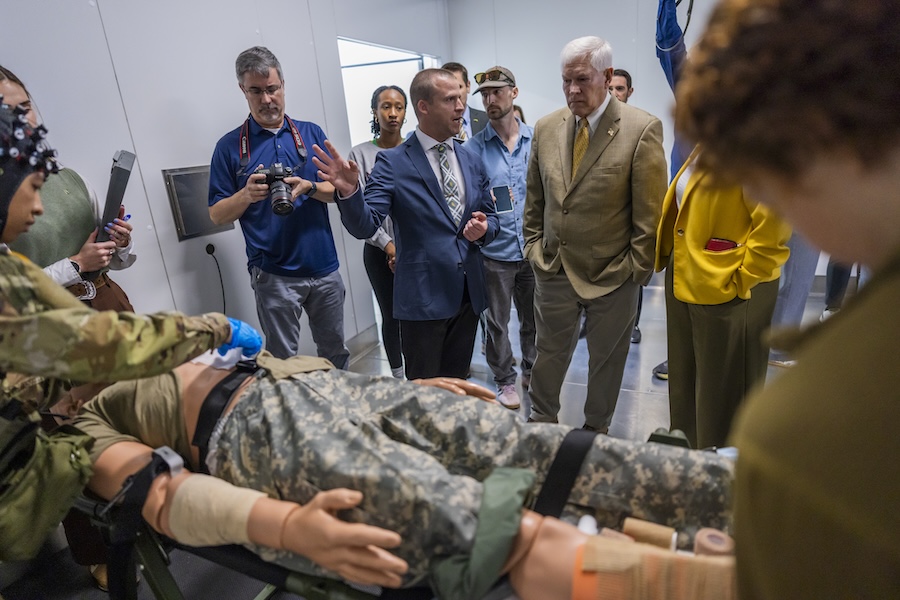 Press tour of ARKTOS facility 