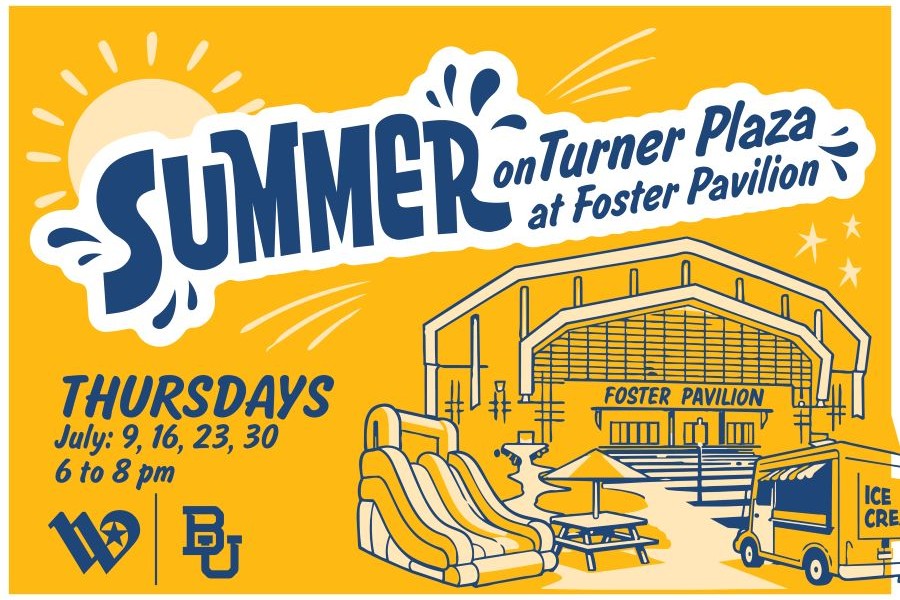Outdoor event called Summer on Turner Plaza at Foster Pavilion will be held each Thursday in July from 6 to 8 p.m.