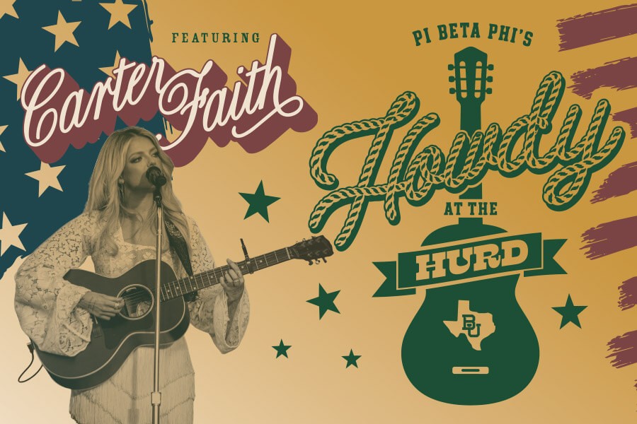 Country music singer Carter Faith will headline Pi Beta Phi's Howdy at the Hurd event