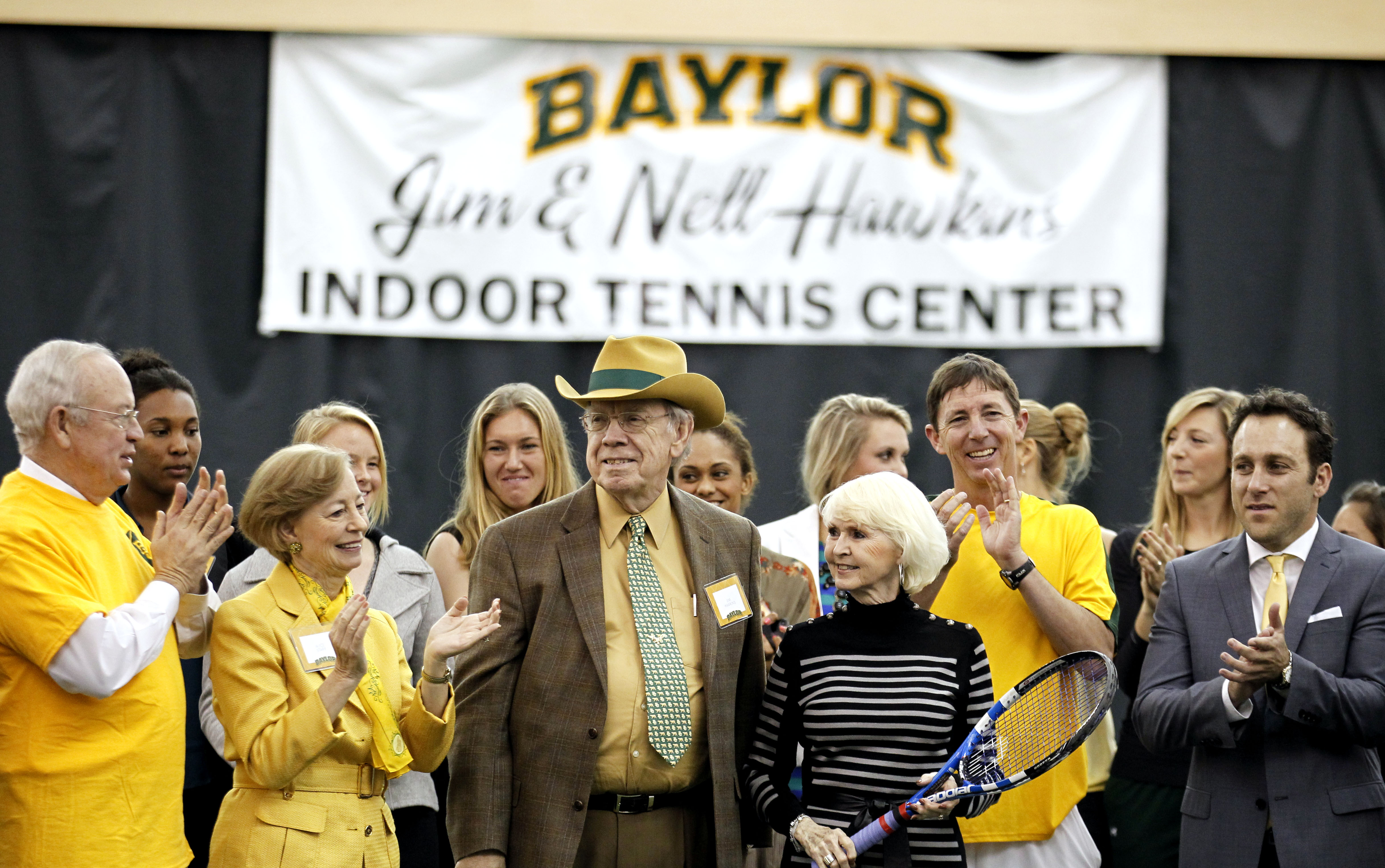 Hawkins Indoor Tennis Center Dedication