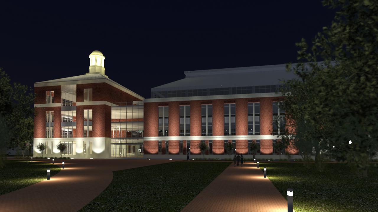 Architectural Rendering: Exterior Business School
