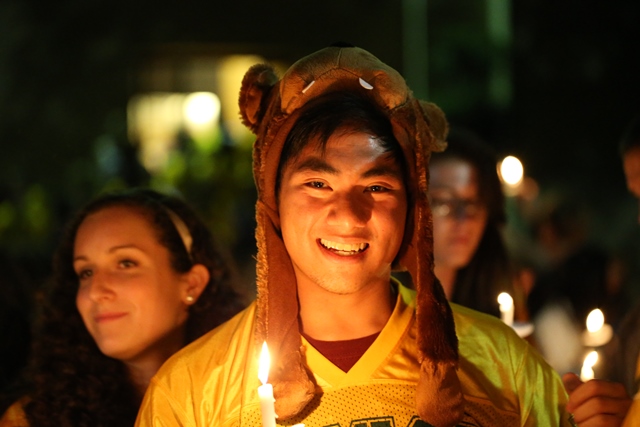 Homecoming rally