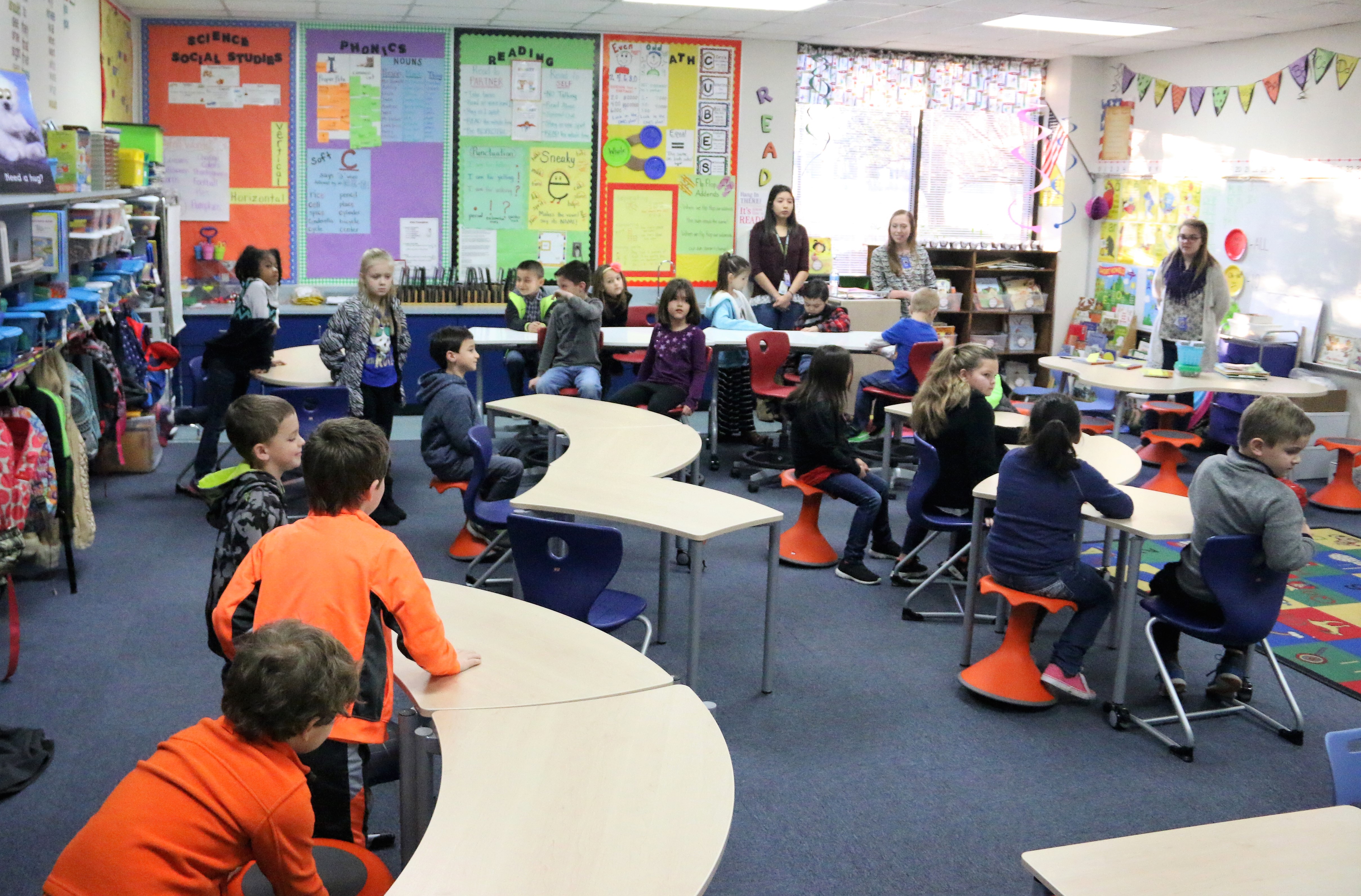 Spring Valley Elementary classroom