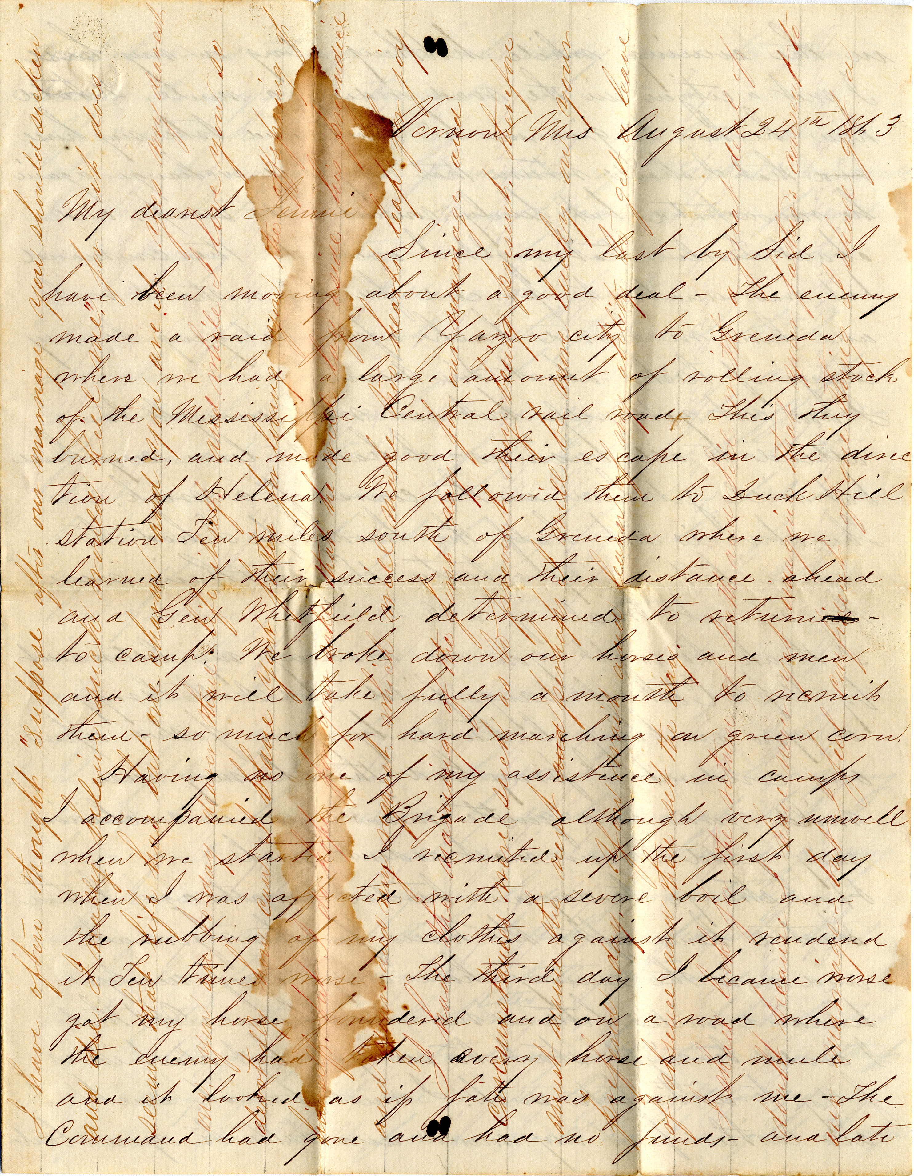 Civil War letter photo