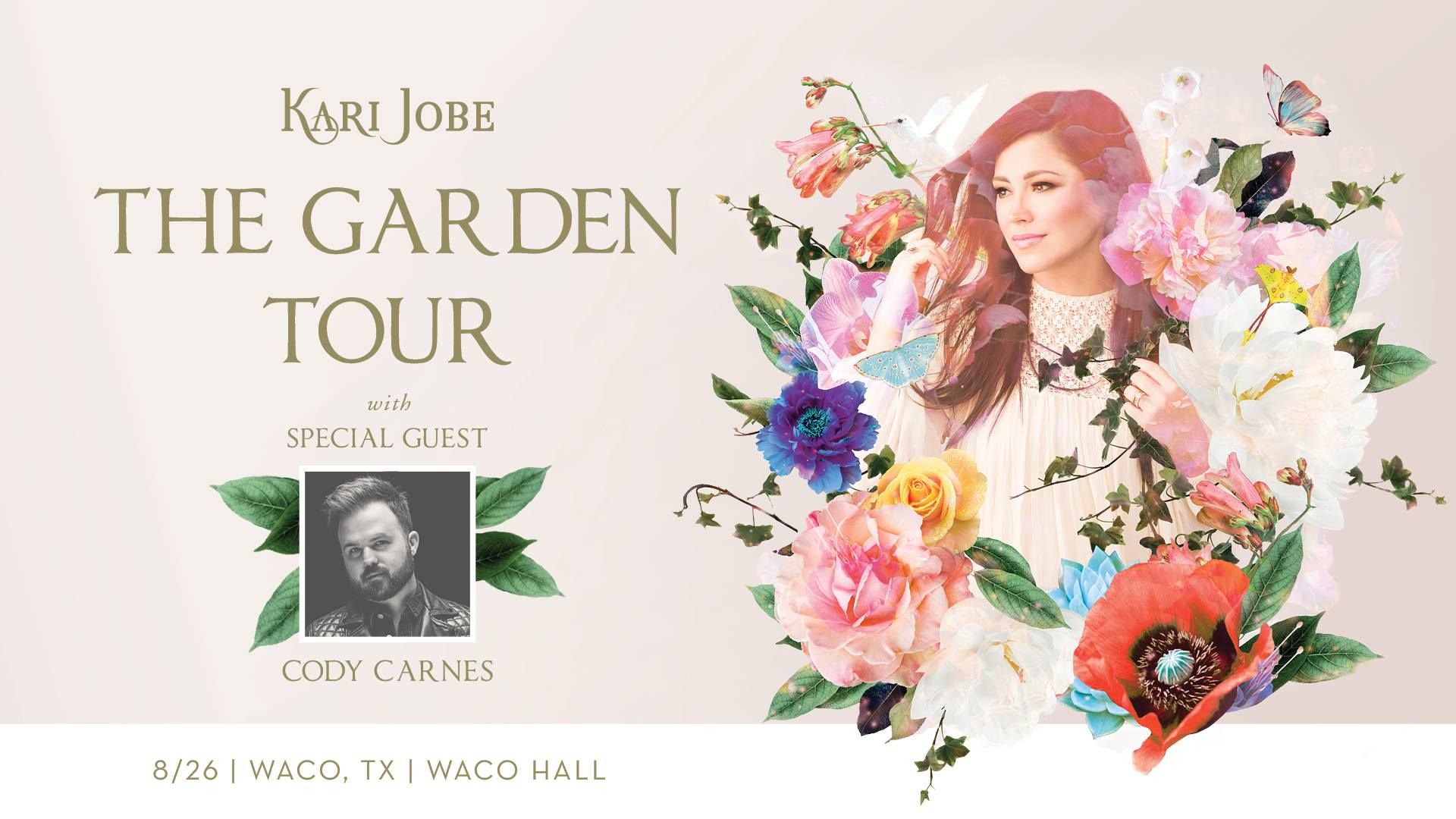Kari Jobe Garden Tour graphic
