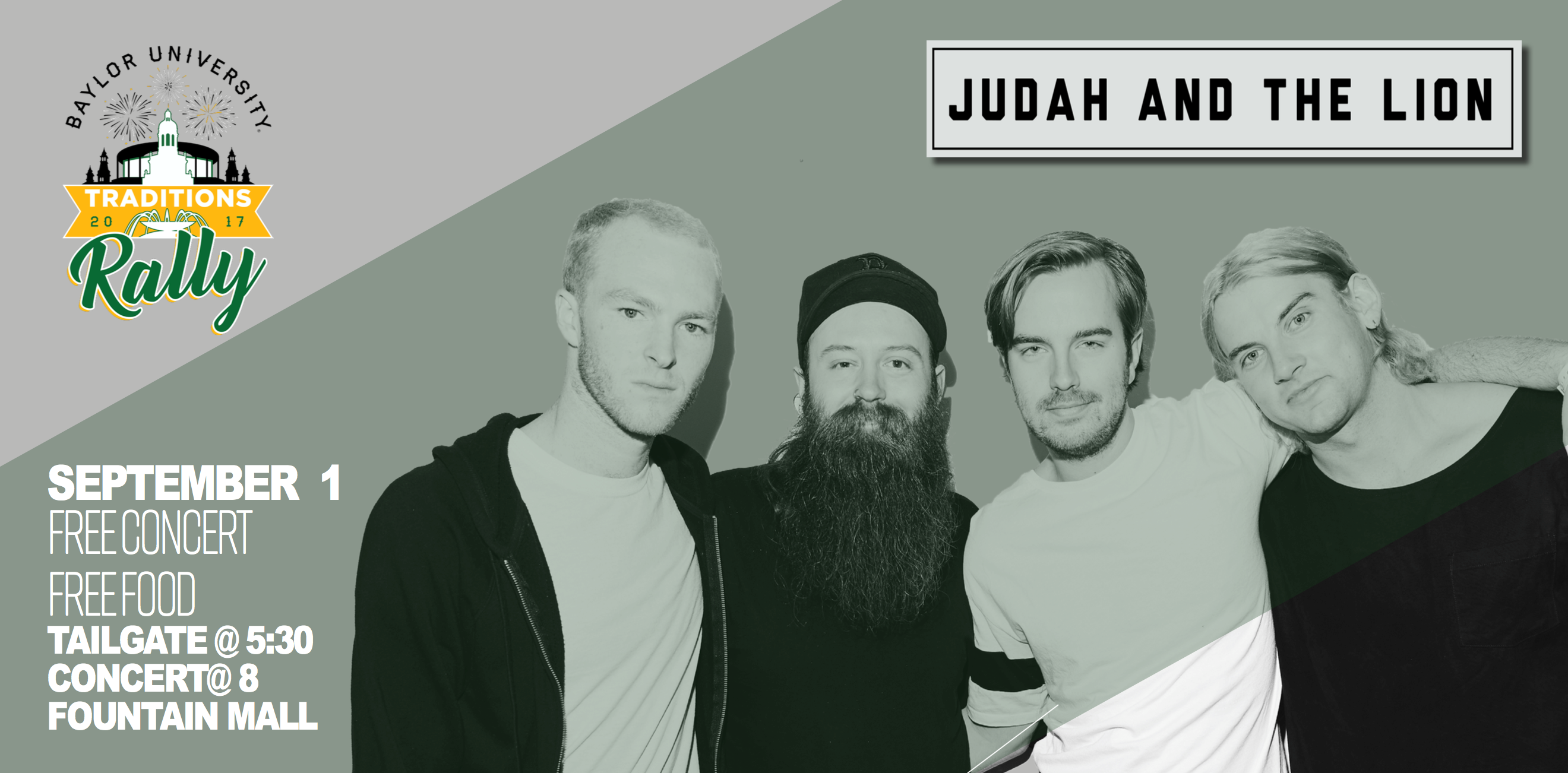 Traditions Rally graphic Judah & the Lion