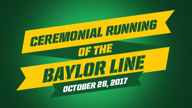 Ceremonial Running of the Line