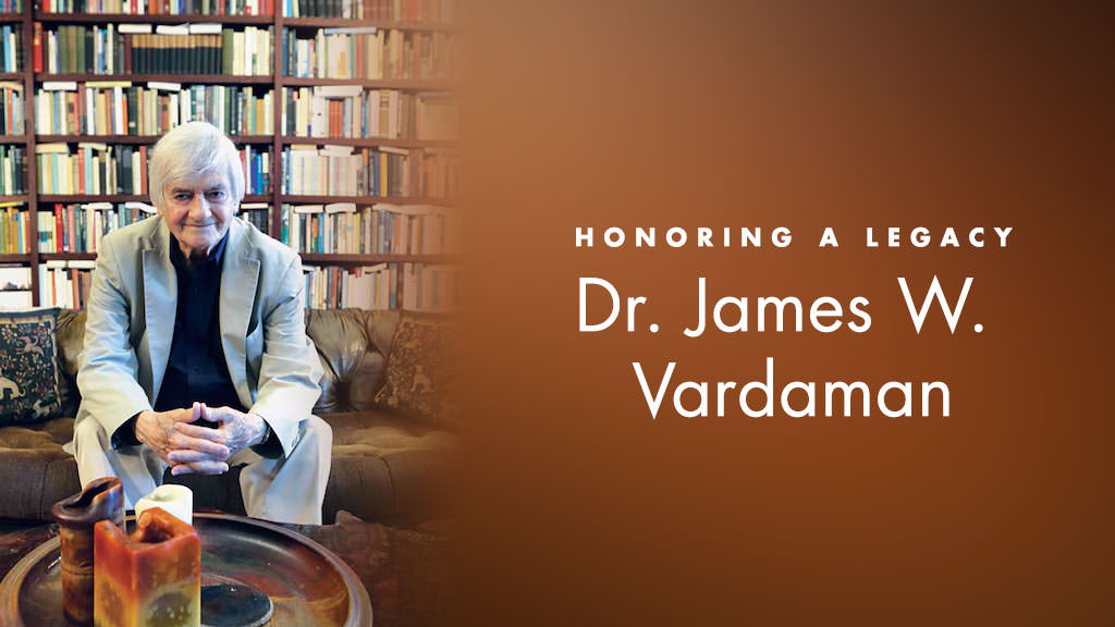 Dr. James Vardaman Memorial Graphic