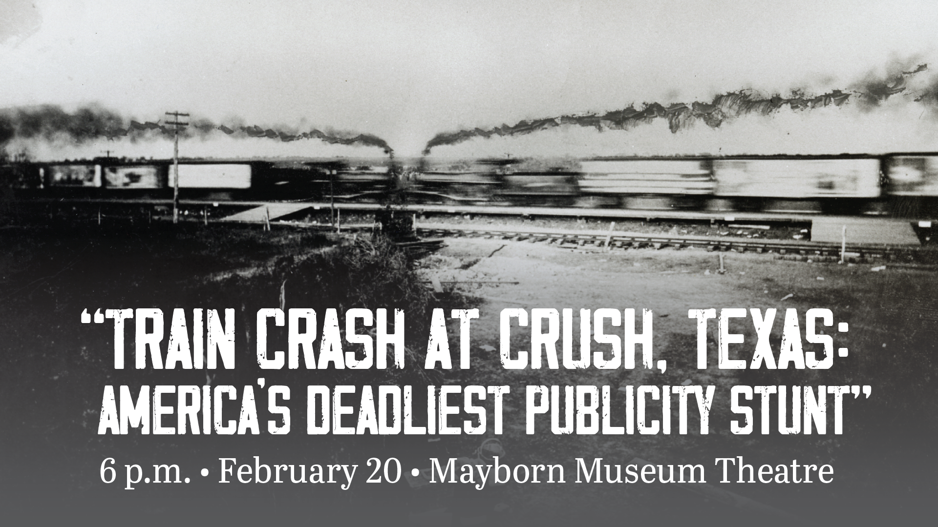 Crash at Crush Texas Collection Lecture