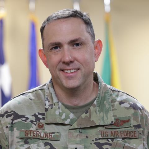 Lt Col Kenneth Sterling, Detachment Commander Combat Systems Officer