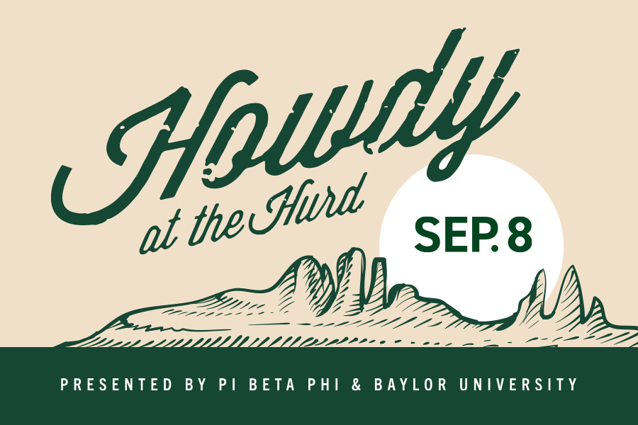HOWDY at the Hurd Welcome Center for students is 7 p.m. Friday, Sept. 8, 2023.