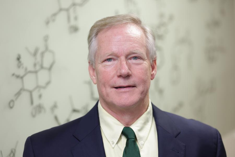 John L. Wood, Ph.D., The Robert A. Welch Distinguished Professor of Chemistry, chair of the Department of Chemistry and Biochemistry and co-director of the Baylor Synthesis and Drug-Lead Discovery Lab