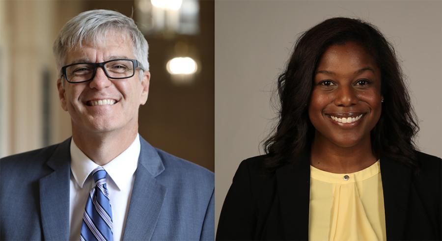 Stephen Sloan and Adrienne Cain Darough