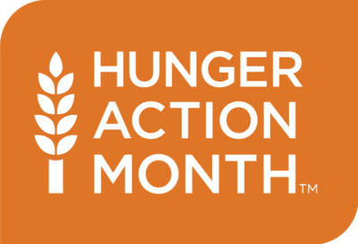 Hunger Action Month logo