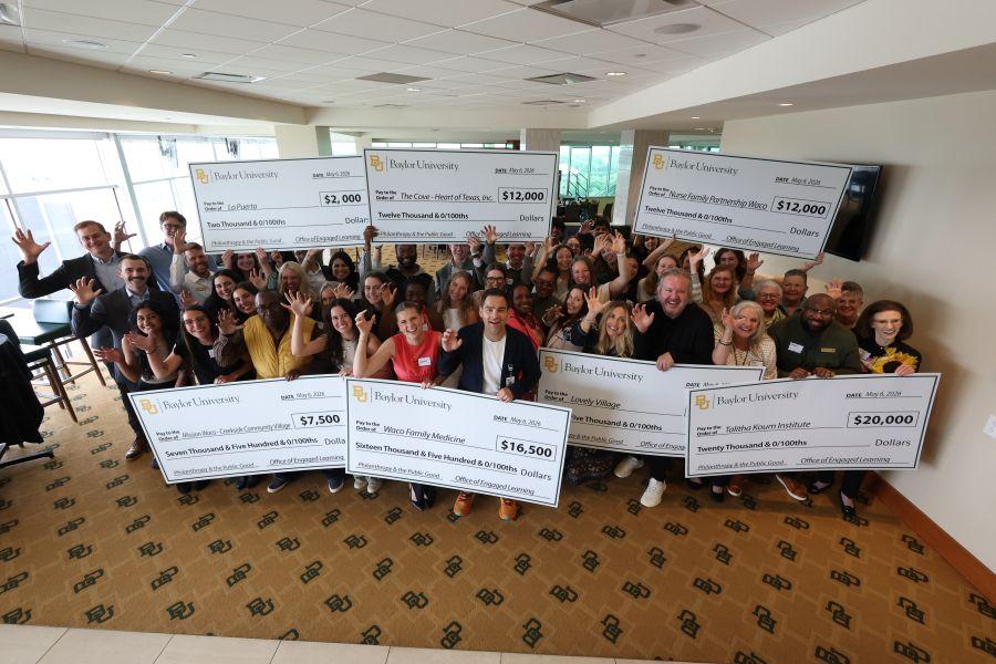 Check Presentation at the Philanthropy and Public Service 2026