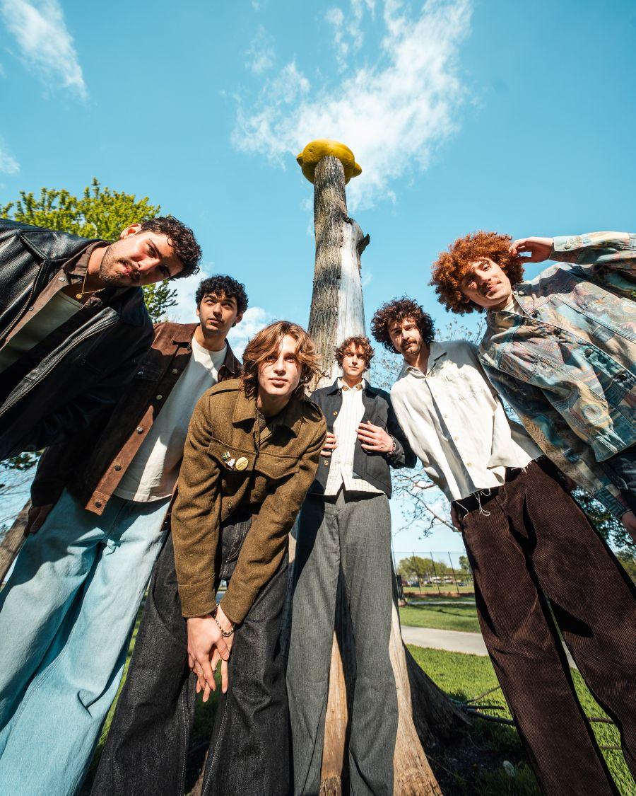 Six member band Ax and the Hatchetmen