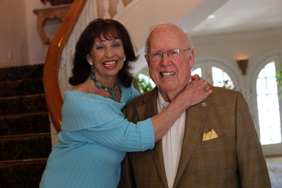 Connie Bird Galloway and Gale Galloway, recipients of the Baylor Founders Medal in 2014