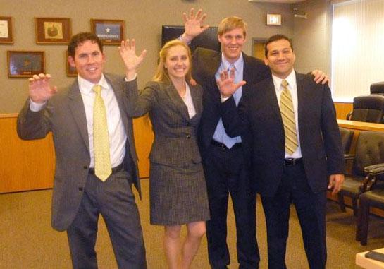 Baylor Law Students Sweep Top Honors at National Trial Competition