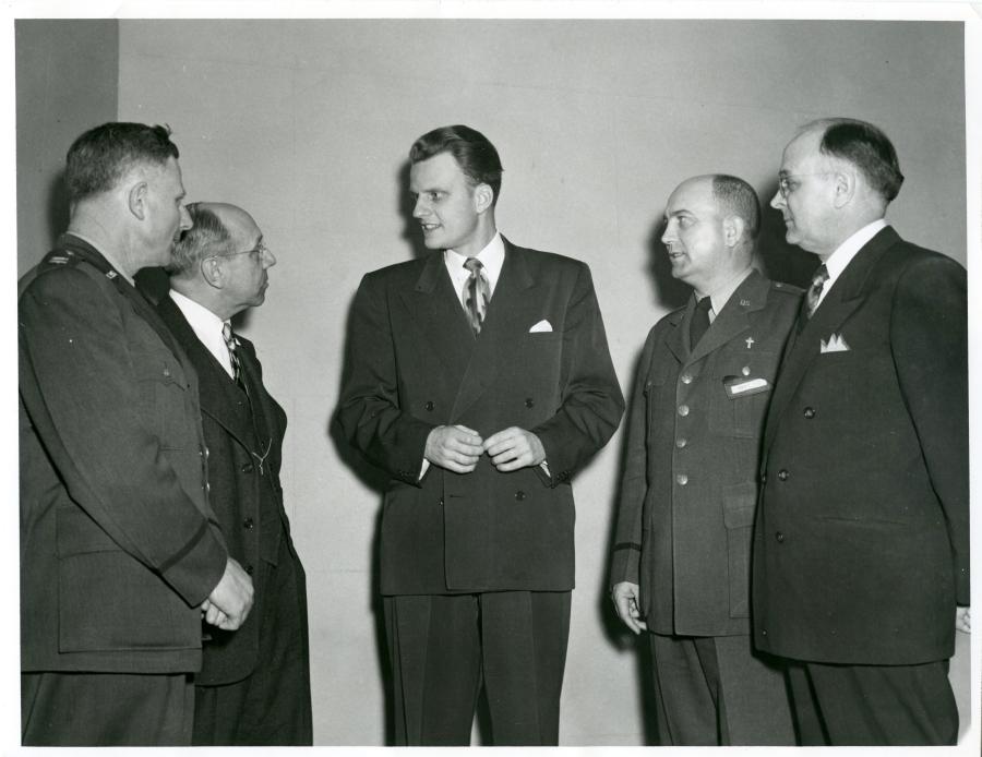 Billy Graham 1950s in Waco