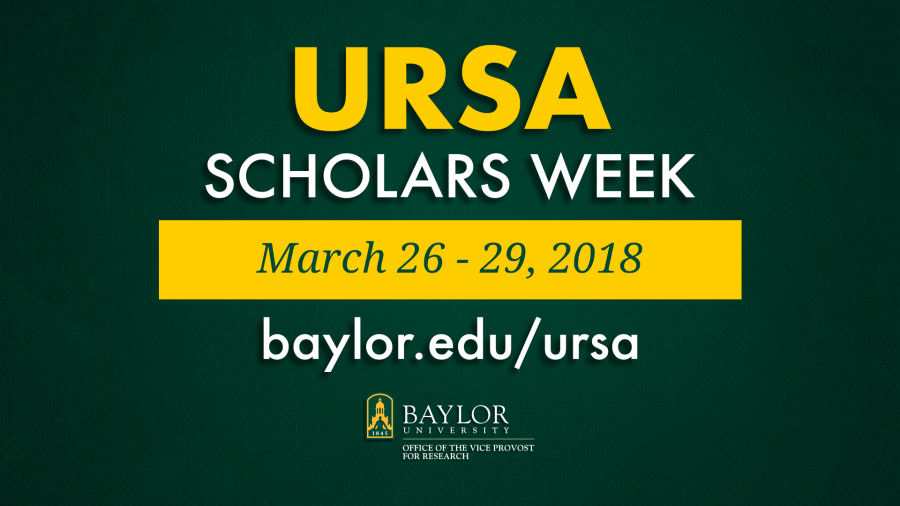 URSA Scholars Week 2018 graphic