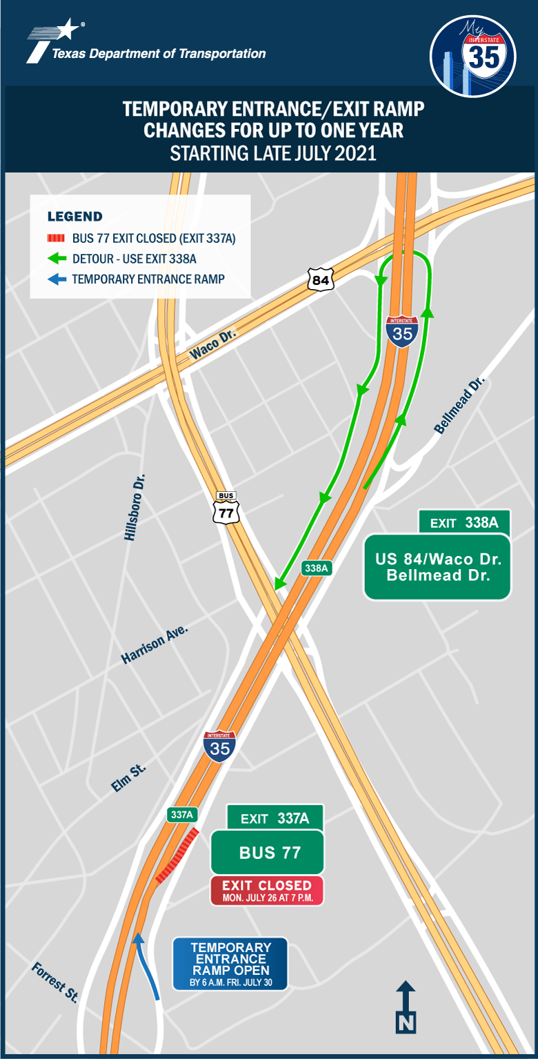 Temporary Exit_Entrance Ramp Changes